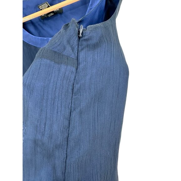 Lane Bryant Top Shirt Blouse Womens size 16 Sequins Layered Cocktail Side Zip - Picture 7 of 9